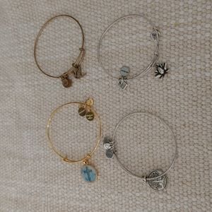 Alex and Ani bracelets (4)